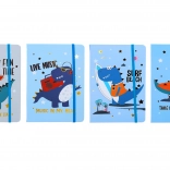 Poznámkový sešit dino 14,5 × 21 cm, 80 listů