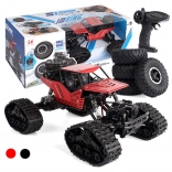 RC auto Rock Crawler 4x4 LHC012 terénní 2v1 – Červená