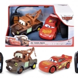 RC auta Blesk McQueen a Burák Twin Pack 14 cm
