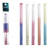 Pravítko 3D barevné 15 cm