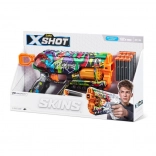 X-SHOT Skins Griefer Graffiti blaster s 12 pěnovými šipkami