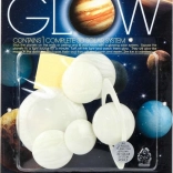 Svítící planetky 3D 4M – sada sluneční soustavy na stěnu