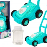 Dětská bublinková sekačka s madlem – tyrkysová