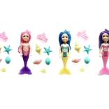 Mořská víla panenka 15 cm s doplňky