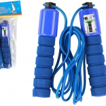 Modrá švihadlo s počítadlem 280 cm