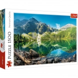 Puzzle TREFL mořské oko – tatry, 1500 dílků
