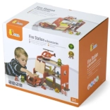 Dřevěná hasičská stanice