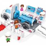 Rozkládací sanitka s figurkami 30 cm