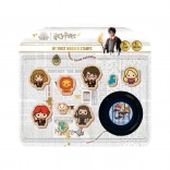 Moje první razítka HARRY POTTER dřevěná sada 9+1 s poduškou