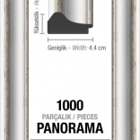 Rám na puzzle 96 × 34 cm bílý