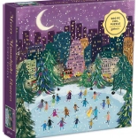 Galison Puzzle Bruslení za svitu měsíce 500 dílků