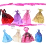 Plesové šatičky pro panenky 30 cm