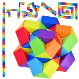 Magický had – barevná hlavolamová skládačka