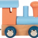 Polární písmenková oranžová lokomotiva