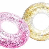 Nafukovací kruh s třpytkami INTEX Sparkling Glitter 107 cm