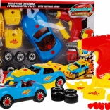 Sestavitelné autíčko závodní s vrtačkou