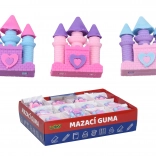 Mazací guma ve tvaru hradu