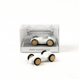 Sada 5 ks dřevěných autíček Milaniwood barevný mix