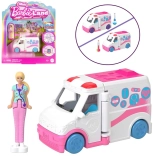 Mini Barbie land – sanitka s minipanenkou