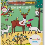 Malování vodou: Kdo žije v lese?