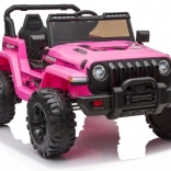 dětské elektrické autíčko 4x4 růžové