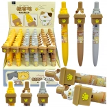 Gelové pero s kočkou a modrým inkoustem 0,5 mm