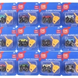 Vystřelovací kovové autíčko pro děti