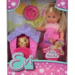 Panenka Evička s psí boudou