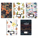 Sešit Oxybook A5 40 listů s barevnými motivy