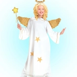 Kostým Anděl pro děti s svatozáří