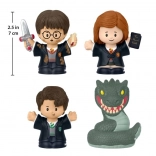 sada figurek little people harry potter: tajemná komnata (4‑pack)