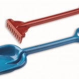 Androni recyklace lopata a hrábě na písek