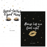 Skicák A5 SHKOLYARYK Kisses, tečkovaná síť, 48 listů