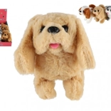 Chodící plyšový pejsek s reálným štěkáním