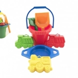 Plastová sada hraček na písek v síťce