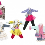 Krátké šaty a oblečky na panenky mix druhů