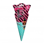 Školní kornout s výtvarnými potřebami LOL