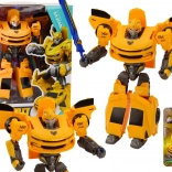 Auto Robot 2v1 transformující sportovní auto žluté