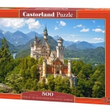 Puzzle 500 dílků – výhled na zámek Neuschwanstein