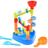 mlýnek na vodu a písek s příslušenstvím