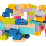 Sada Měkkých Kostek pro Děti 126 ks