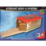 Maxim střední depo pro vláčky s dveřmi