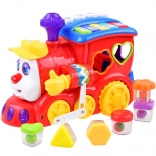 Interaktivní Lokomotiva S Rozpoznáváním Tvarů a Zvuky