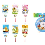 Lampion válec 16 cm dětský motiv