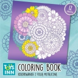 Metalická omalovánka růžová a zelená