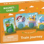 Dodo magnetická hra cesta vlakem