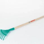 Zahradní hrábě Bosch s dřevěnou násadou