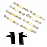 Kontaktní kartáčky a vodicí lišty pro auta Evolution