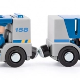 Policejní vůz kovový model 21 cm