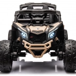 Elektrické dětské auto buggy 4x4 800 W – Béžová